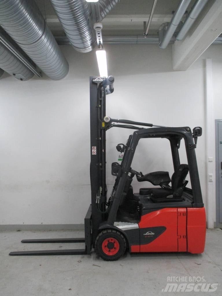Linde E 16 C-02 Elektrikli forkliftler