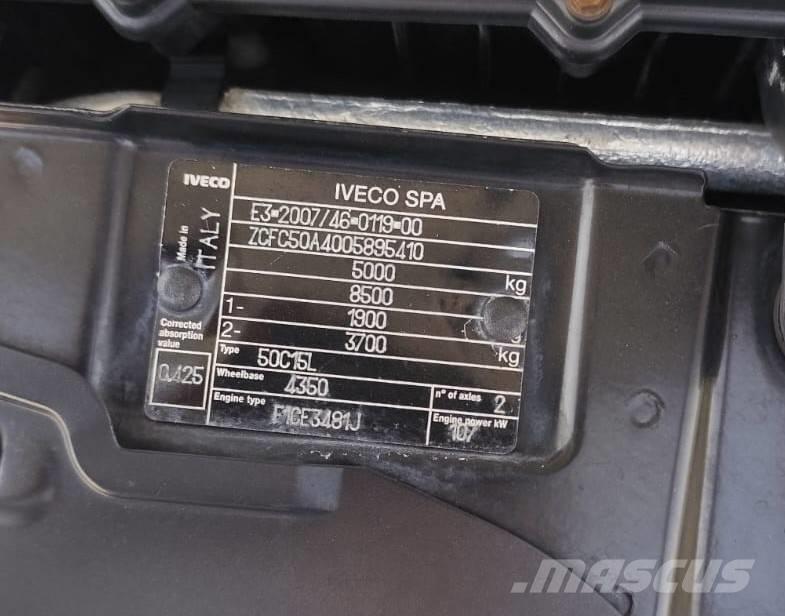 Iveco Daily 50 C15 Kapali kasa kamyonlar