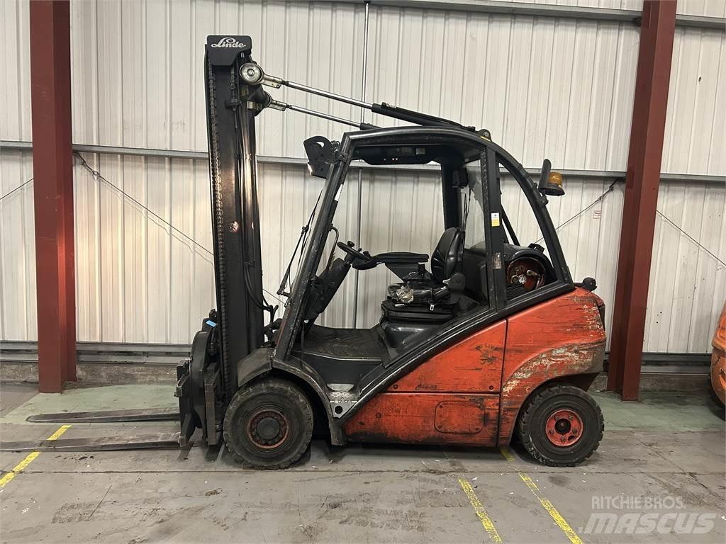 Linde H25T LPG'li forkliftler