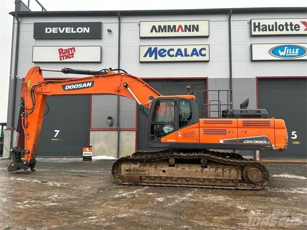 Doosan DX380LC-5 Paletli ekskavatörler
