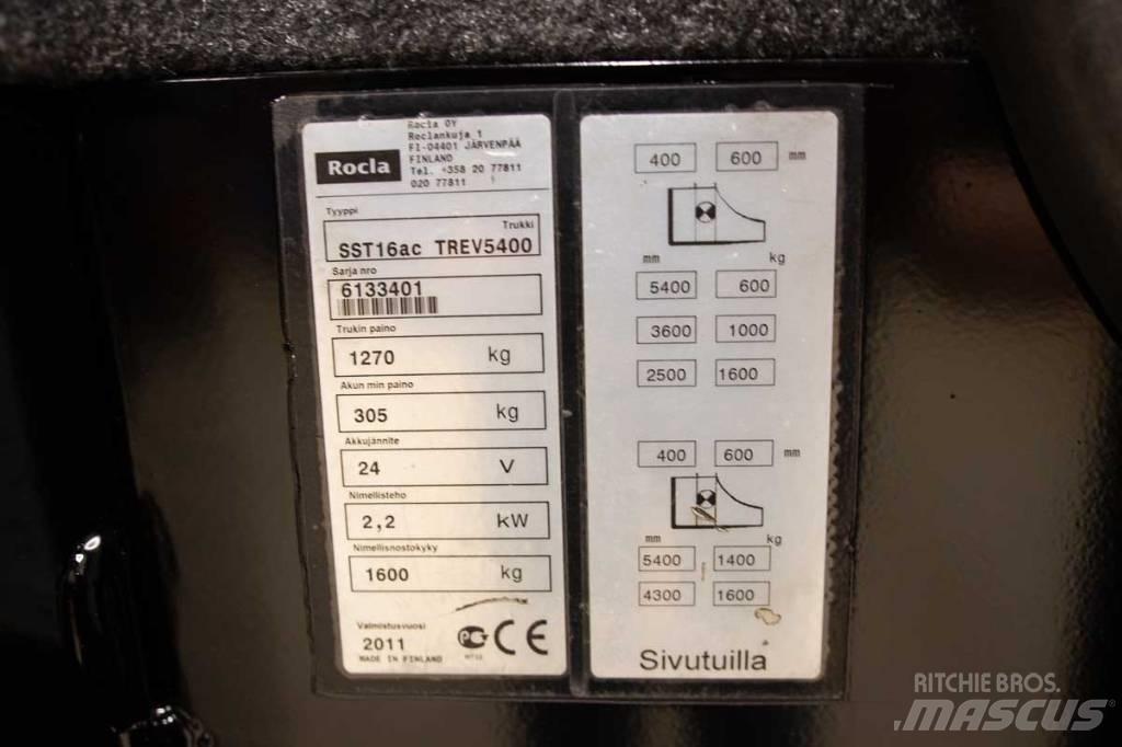 Rocla SST 16 AC Akülü depo ekipmanları