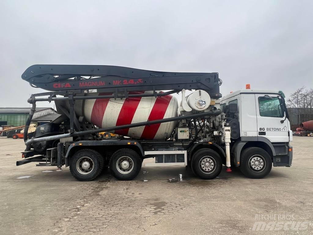 Mercedes-Benz 3244 Beton pompaları