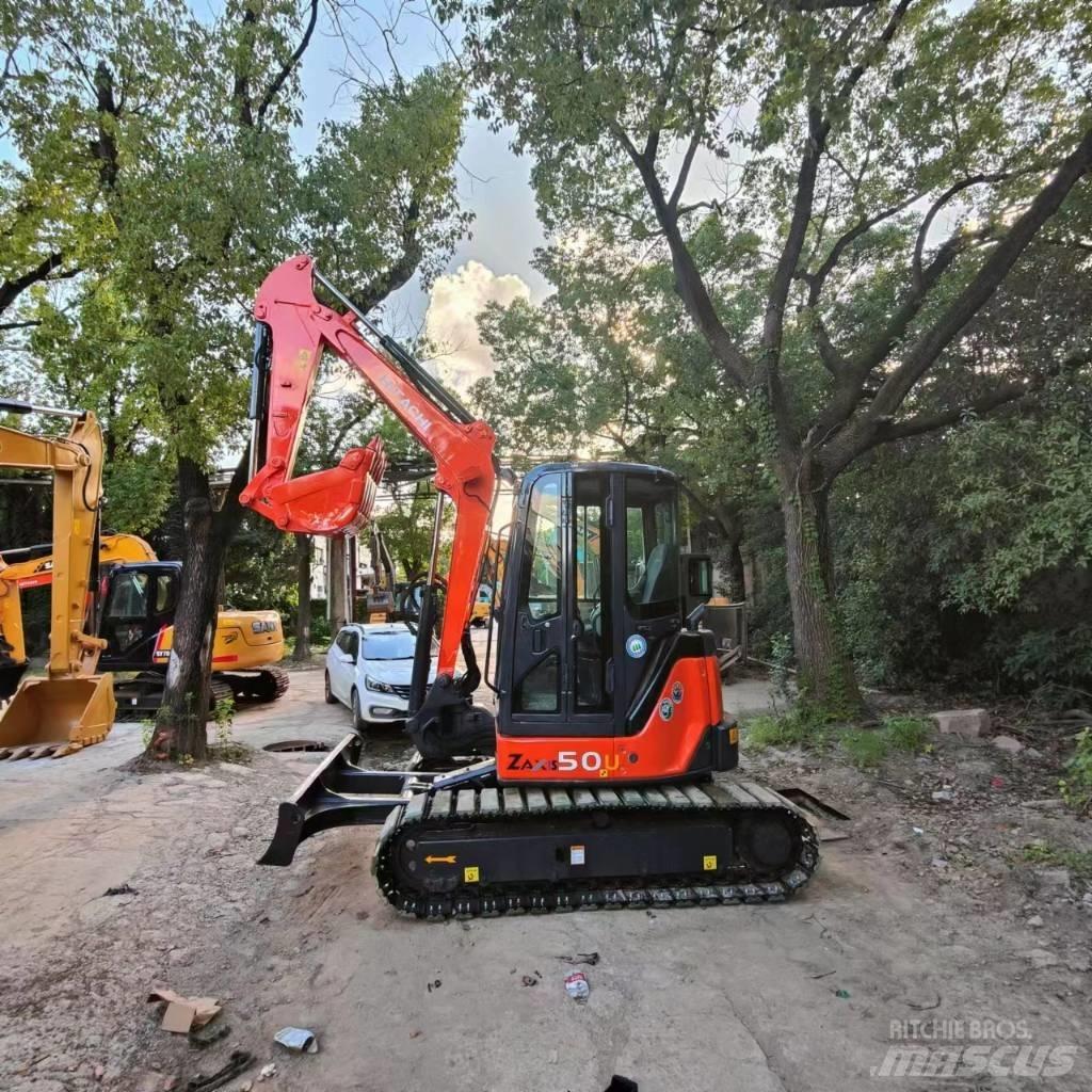 Hitachi ZX 50 U Mini ekskavatörler, 7 tona dek