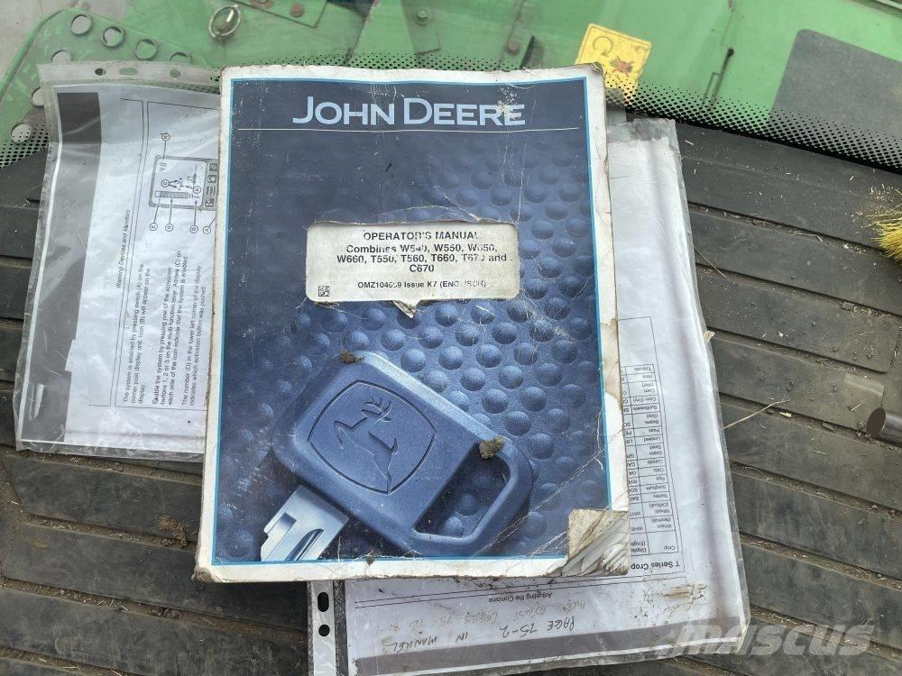 John Deere T 550 Biçerdöverler