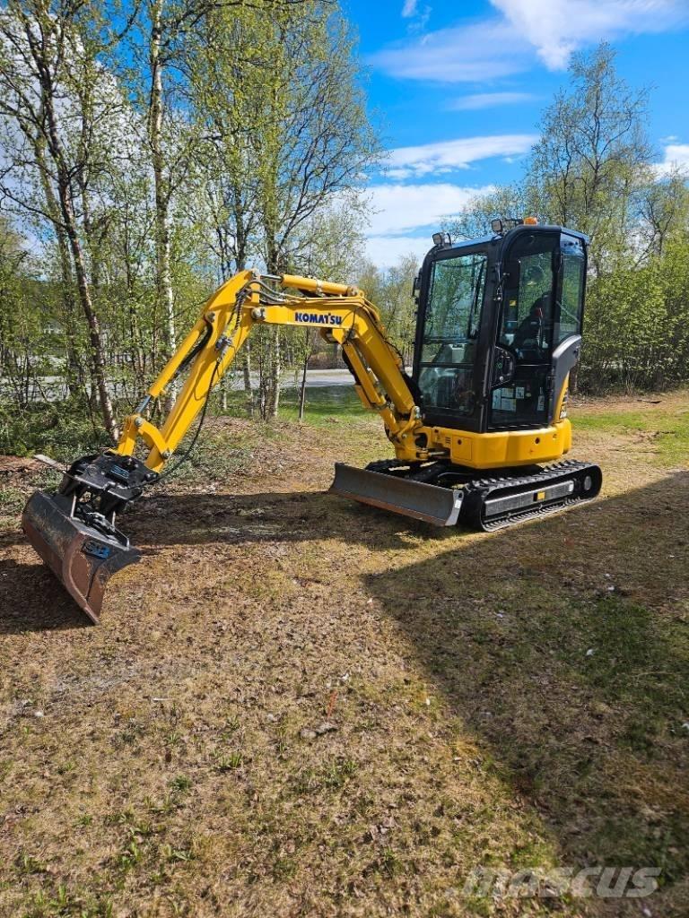 Komatsu PC 24 MR-5 Mini ekskavatörler, 7 tona dek
