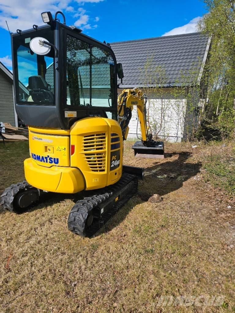 Komatsu PC 24 MR-5 Mini ekskavatörler, 7 tona dek