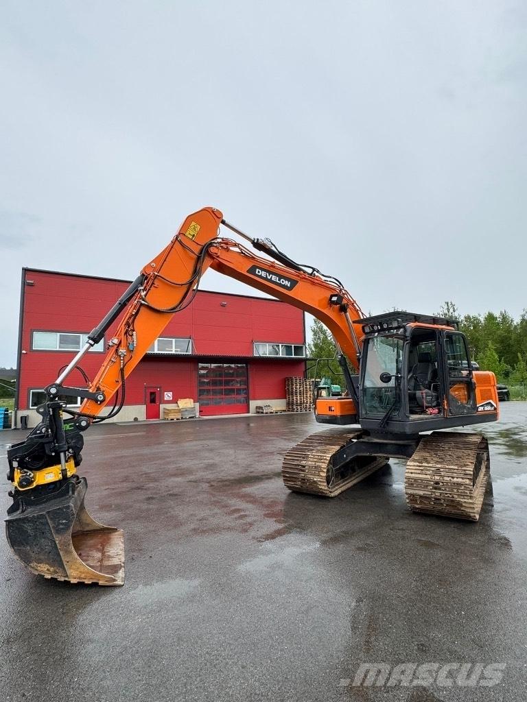 Develon DX 160 LC-7 Paletli ekskavatörler