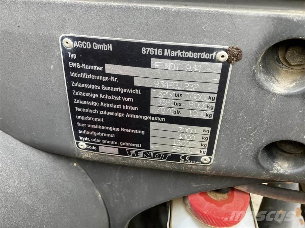 Fendt 936 Vario Traktörler