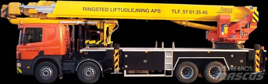 Bronto S55HDT Araç üstü platformlar