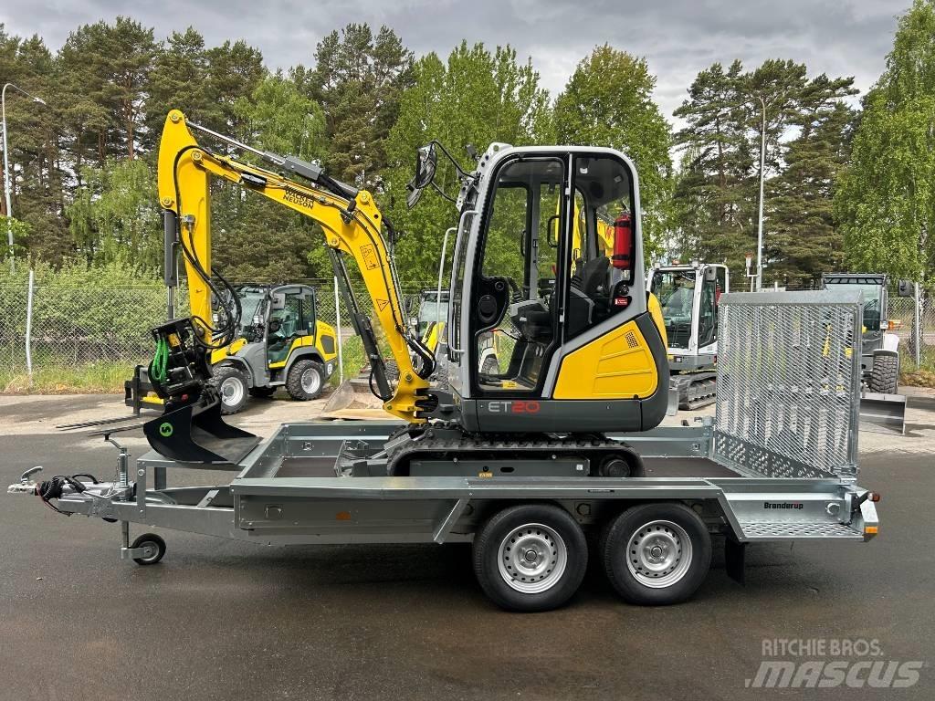 Wacker Neuson ET20 Mini ekskavatörler, 7 tona dek