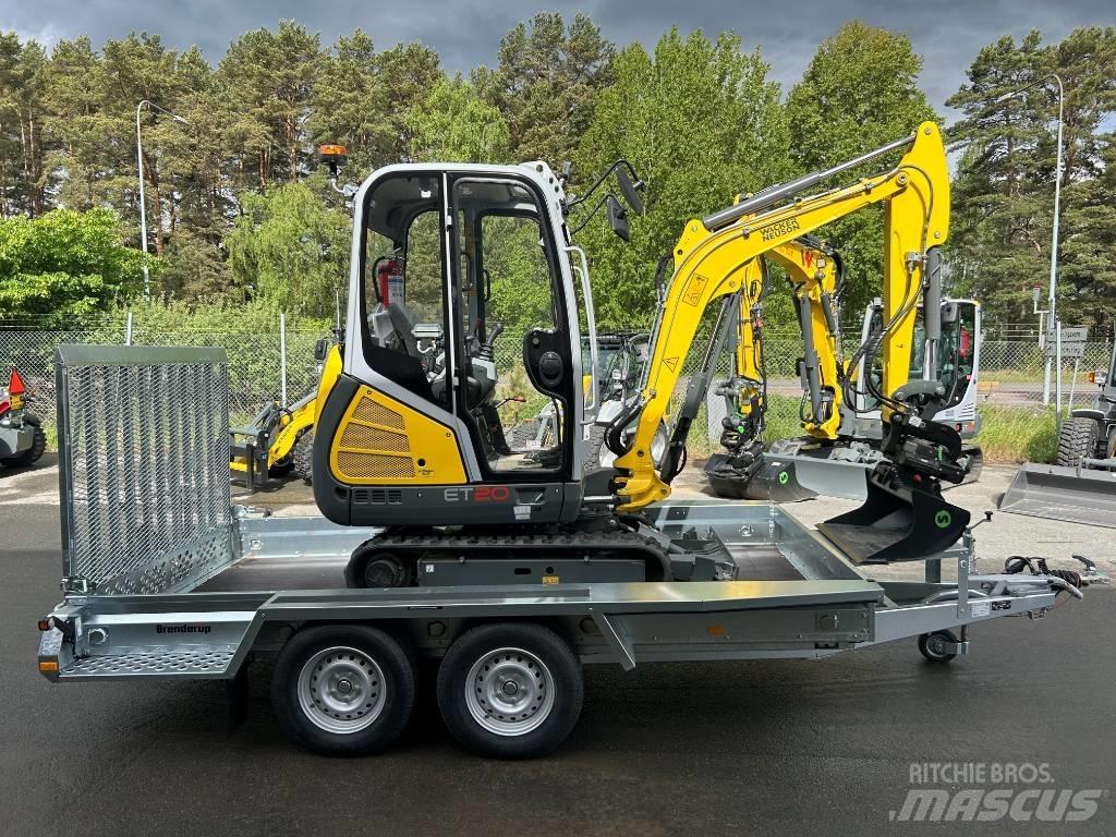 Wacker Neuson ET20 Mini ekskavatörler, 7 tona dek