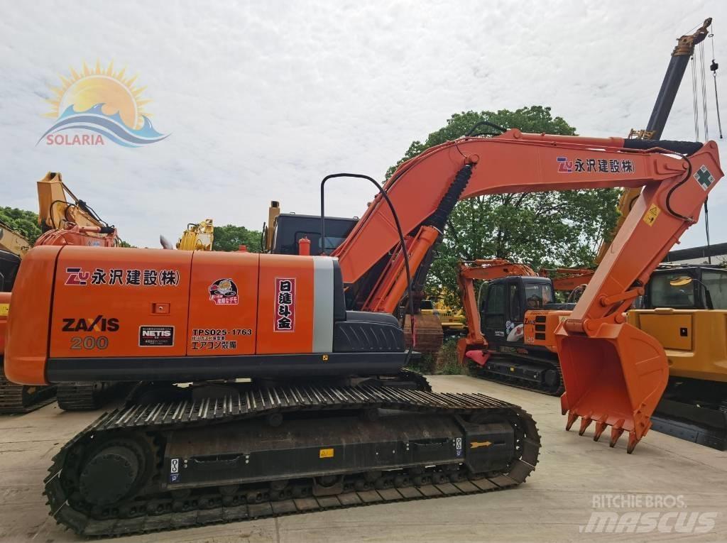 Hitachi ZX 200 Paletli ekskavatörler