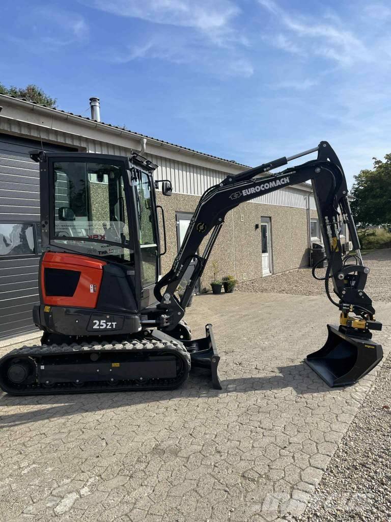 Eurocomach 25 ZT Mini ekskavatörler, 7 tona dek