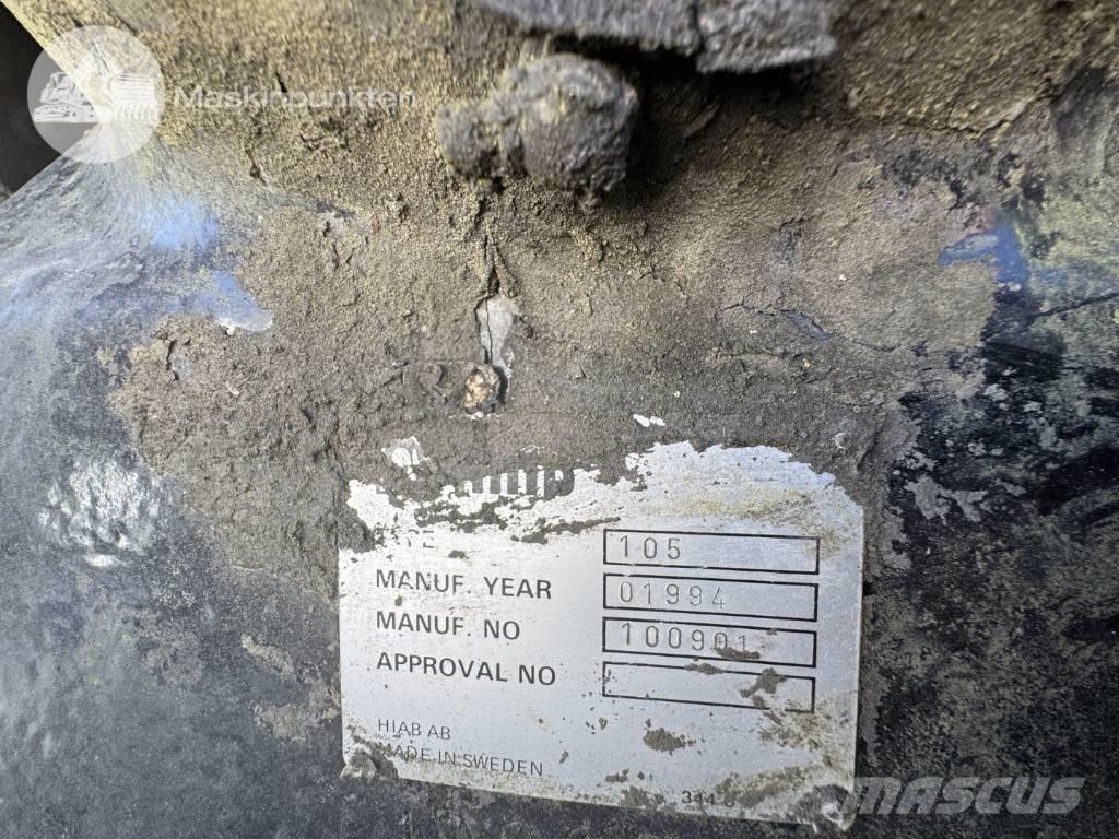 Volvo FL 614 Araç üzeri vinçler