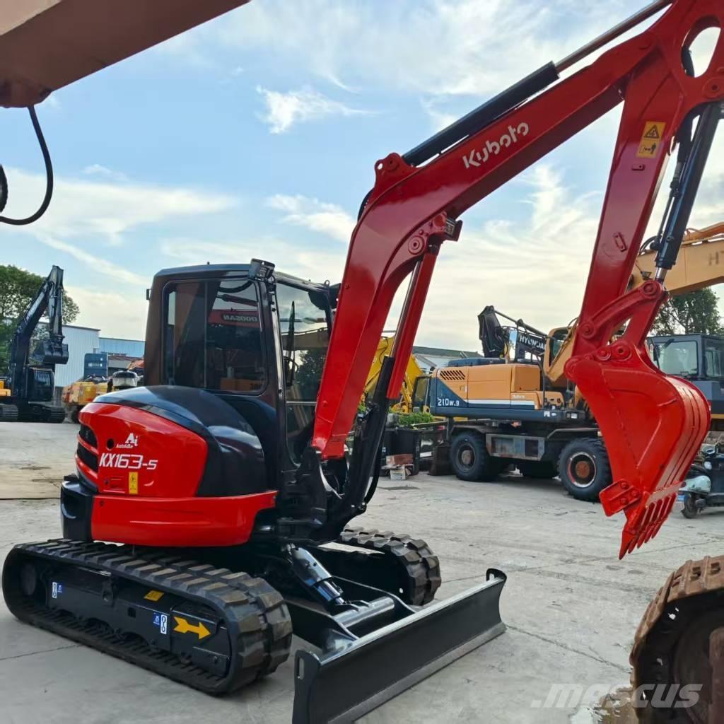 Kubota KX 163-5 Mini ekskavatörler, 7 tona dek