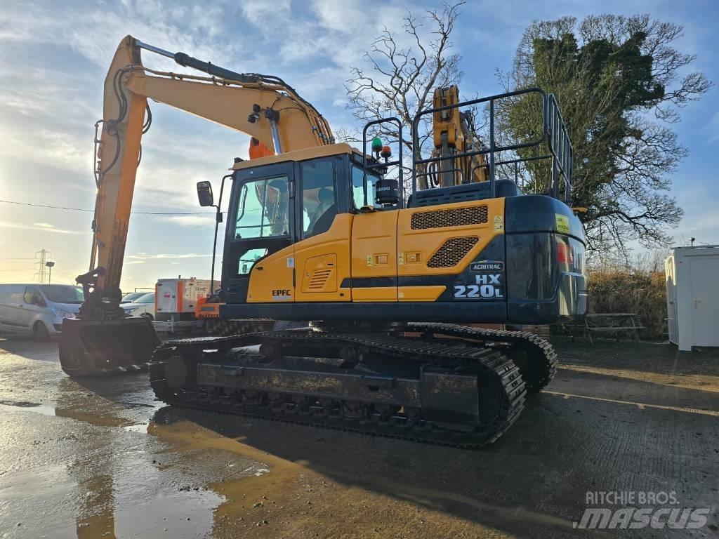 Hyundai HX220L Paletli ekskavatörler