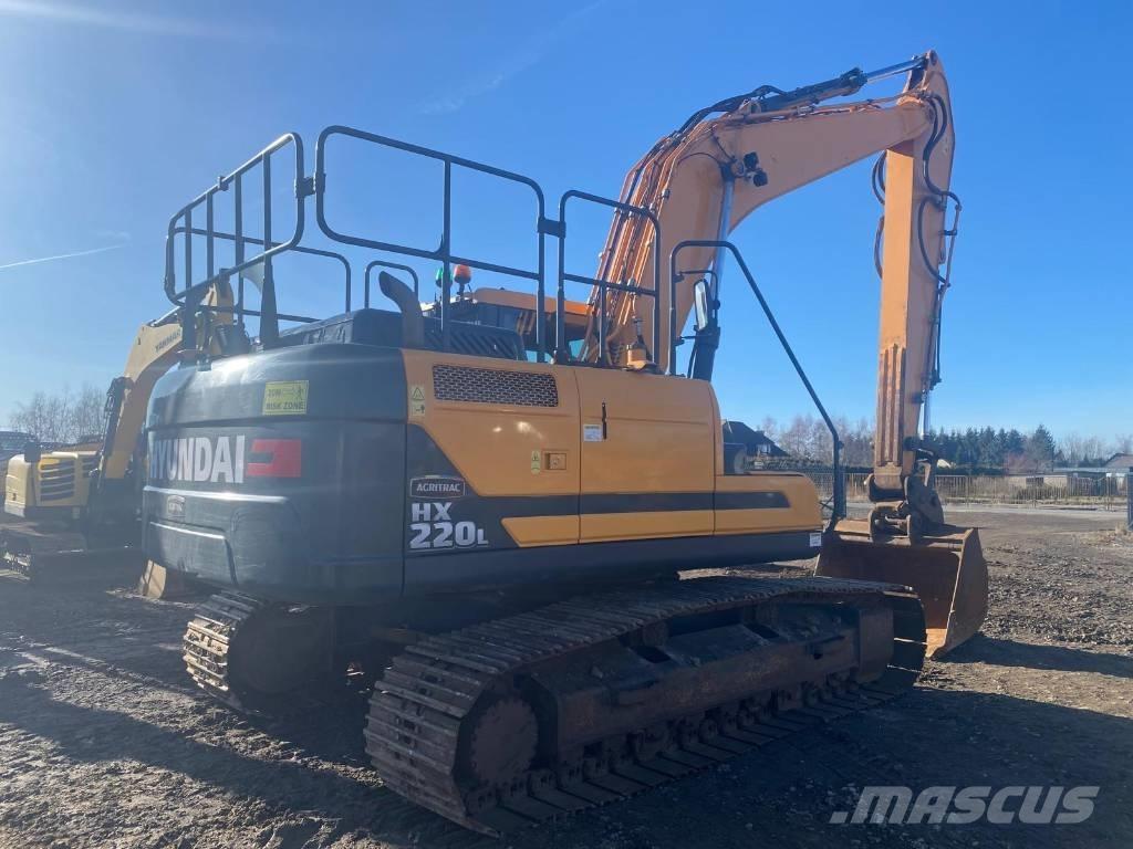 Hyundai HX220L Paletli ekskavatörler