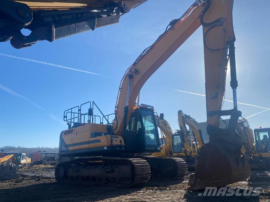 Hyundai HX220L Paletli ekskavatörler