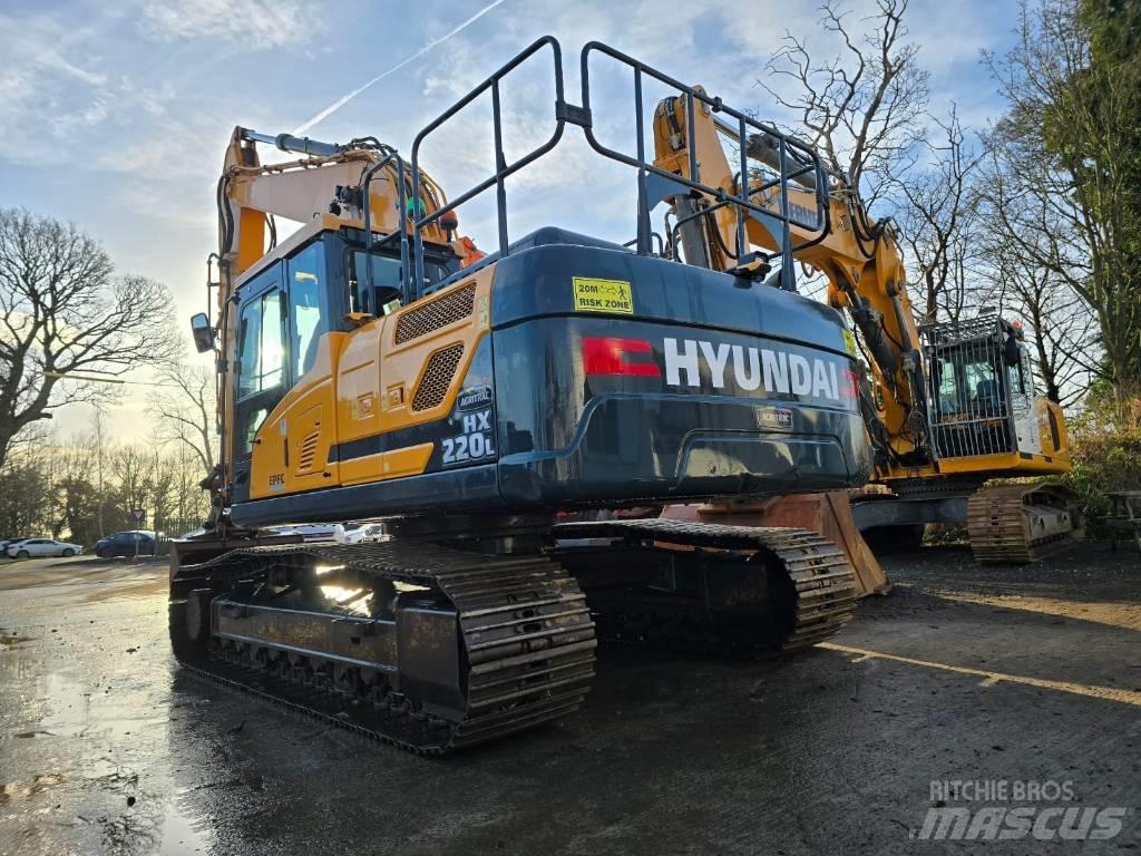 Hyundai HX220L Paletli ekskavatörler