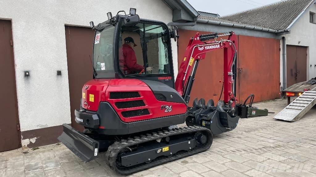Yanmar SV 26 Mini ekskavatörler, 7 tona dek