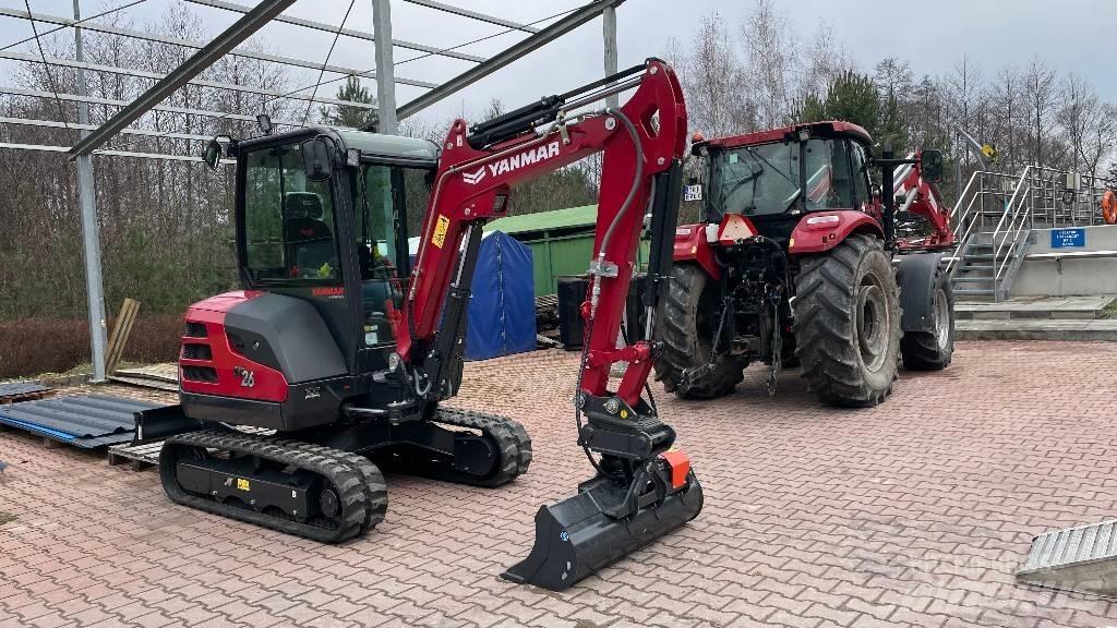 Yanmar SV 26 Mini ekskavatörler, 7 tona dek