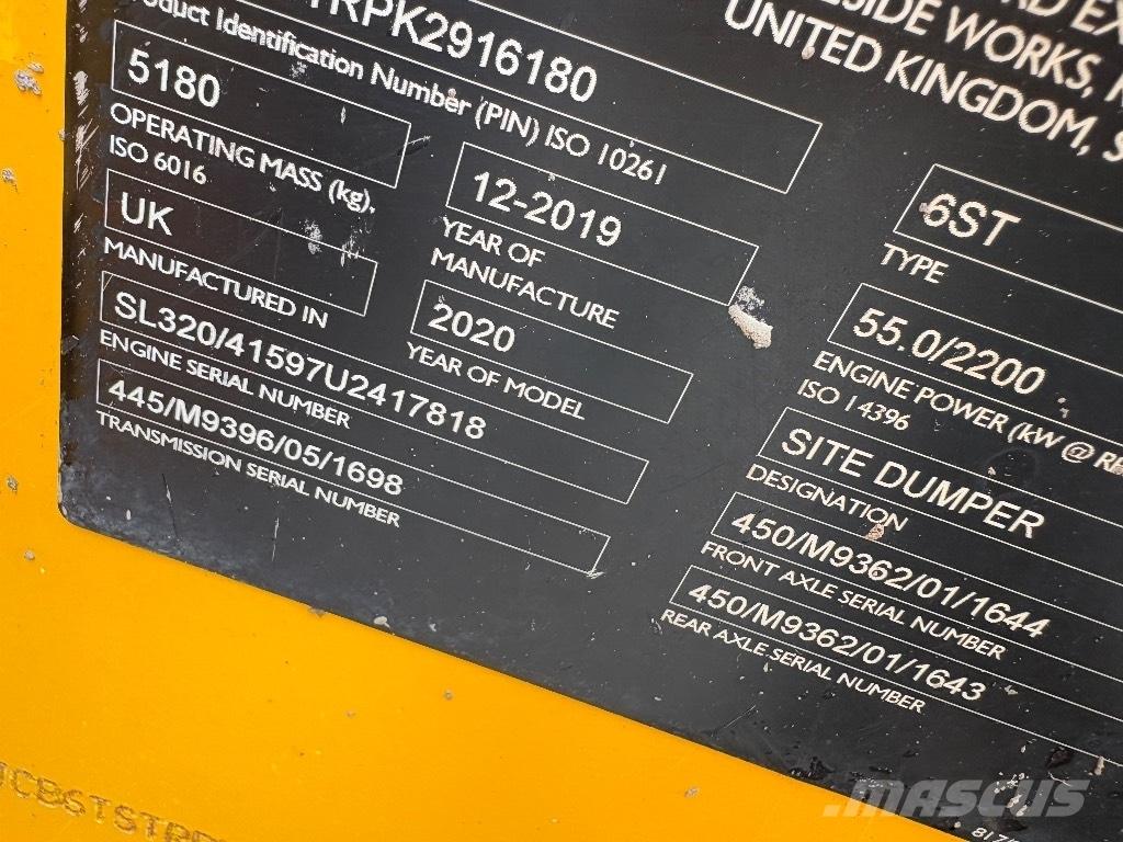 JCB 6 ST Belden kirma kamyonlar