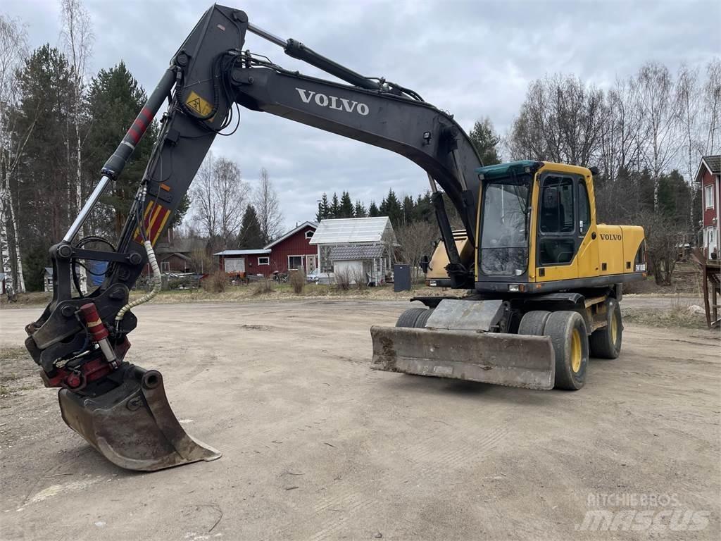 Volvo EW 180 B Lastik tekerli ekskavatörler
