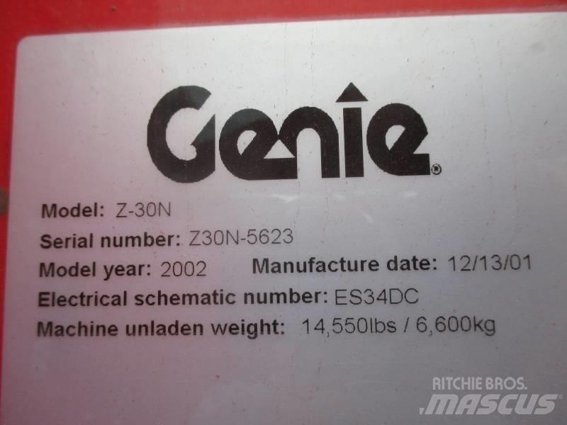Genie Z 30 Körüklü personel platformları