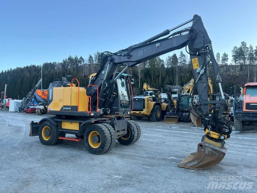 Volvo EWR 150 E !!SOLD!! Lastik tekerli ekskavatörler