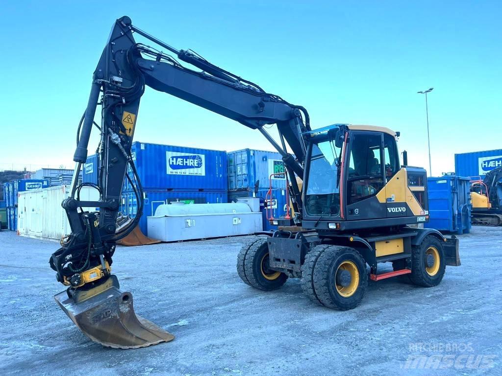 Volvo EWR 150 E !!SOLD!! Lastik tekerli ekskavatörler