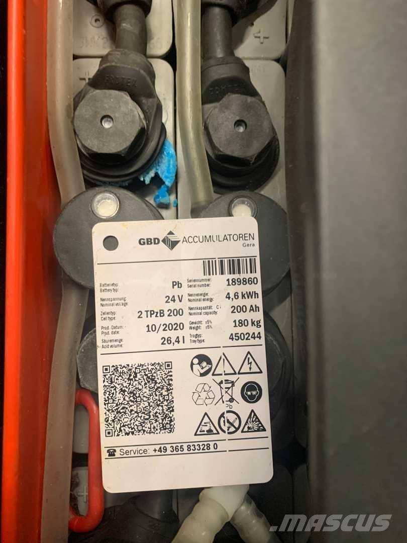 Linde L10 Akülü depo ekipmanları