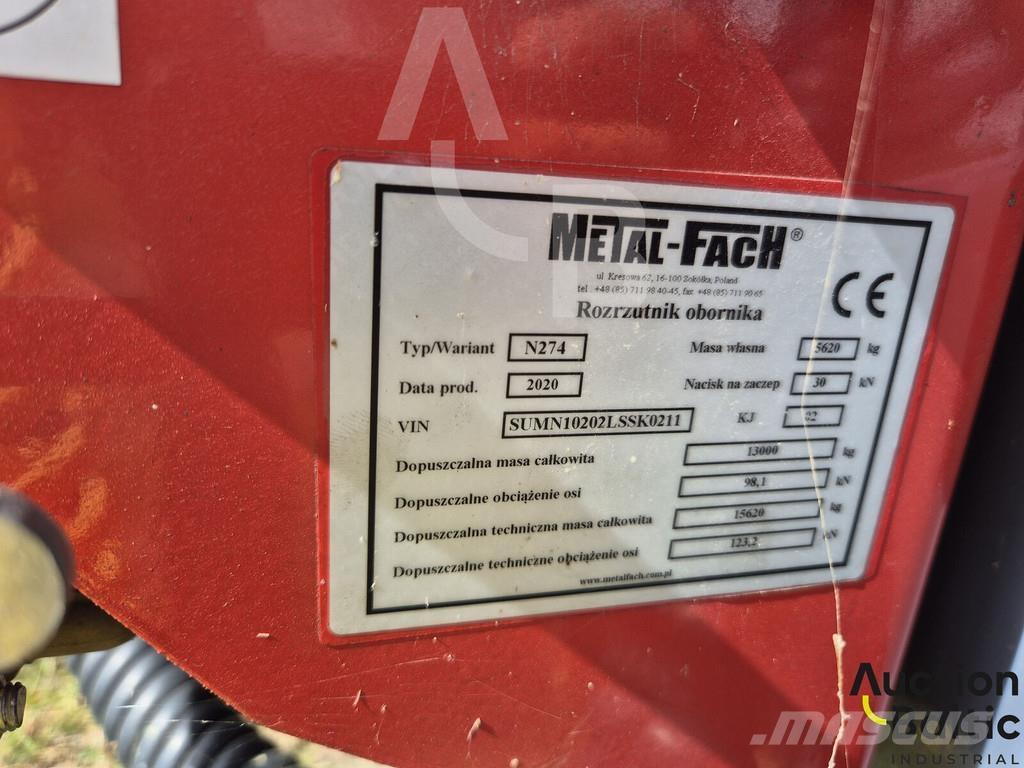 Metal-Fach N274 Gübre dagitma tankerleri