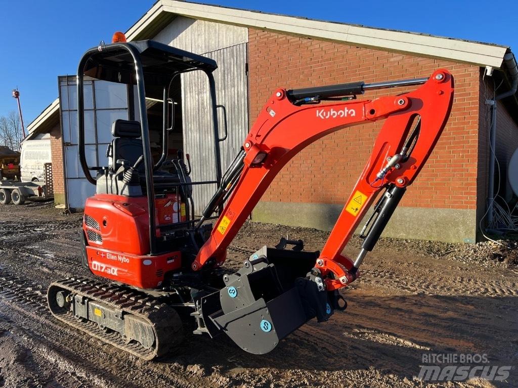 Kubota U 17-3 Mini ekskavatörler, 7 tona dek