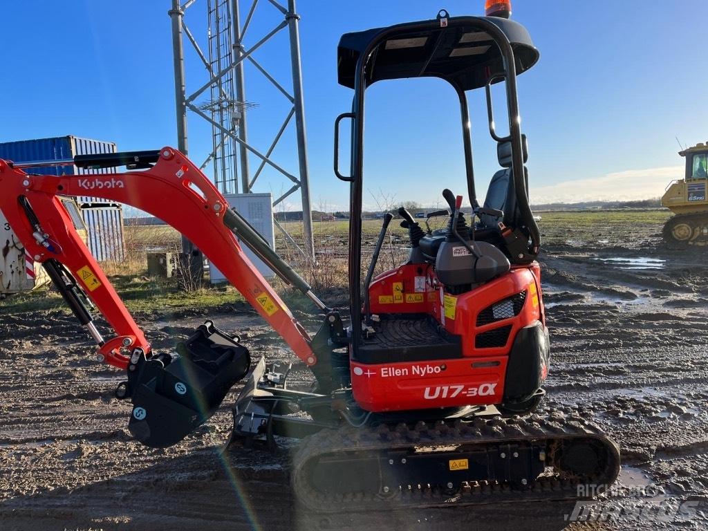 Kubota U 17-3 Mini ekskavatörler, 7 tona dek