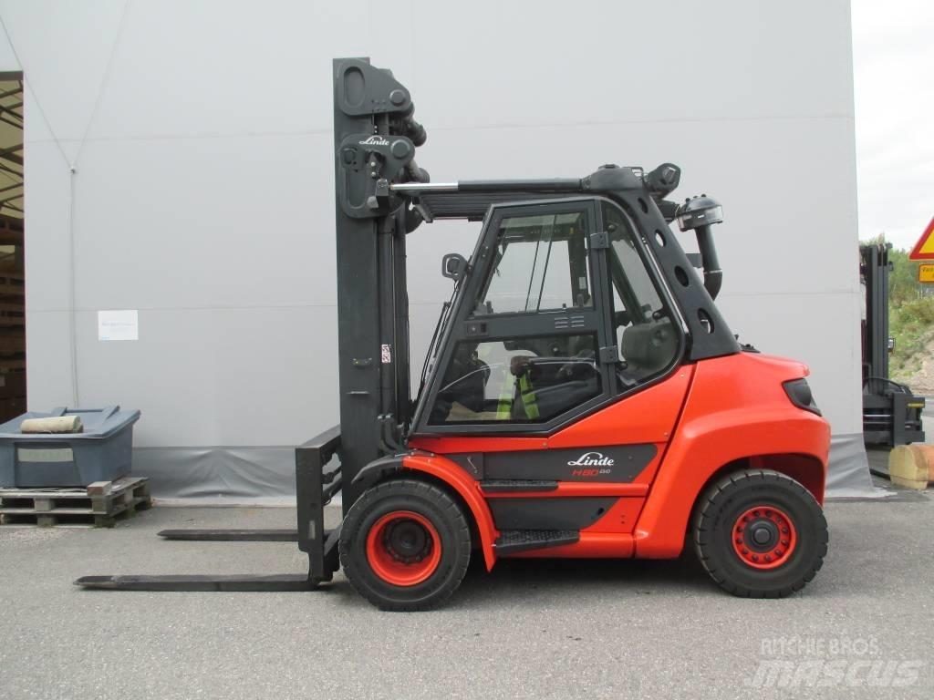 Linde H80D Dizel forkliftler