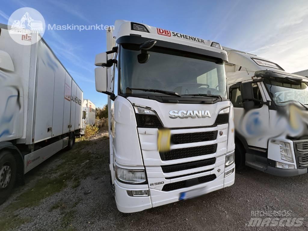 Scania R 580 Kapali kasa kamyonlar
