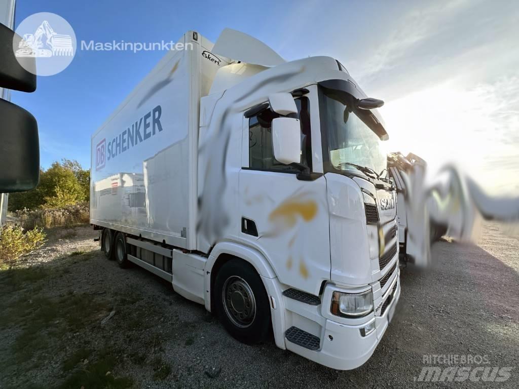 Scania R 580 Kapali kasa kamyonlar
