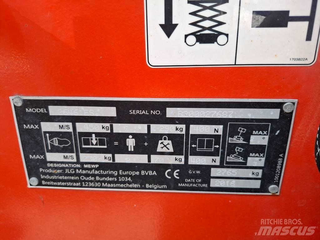 JLG 2646 ES Makasli platformlar