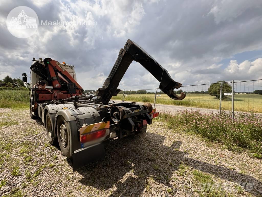 Scania R 420 LB Araç üzeri vinçler