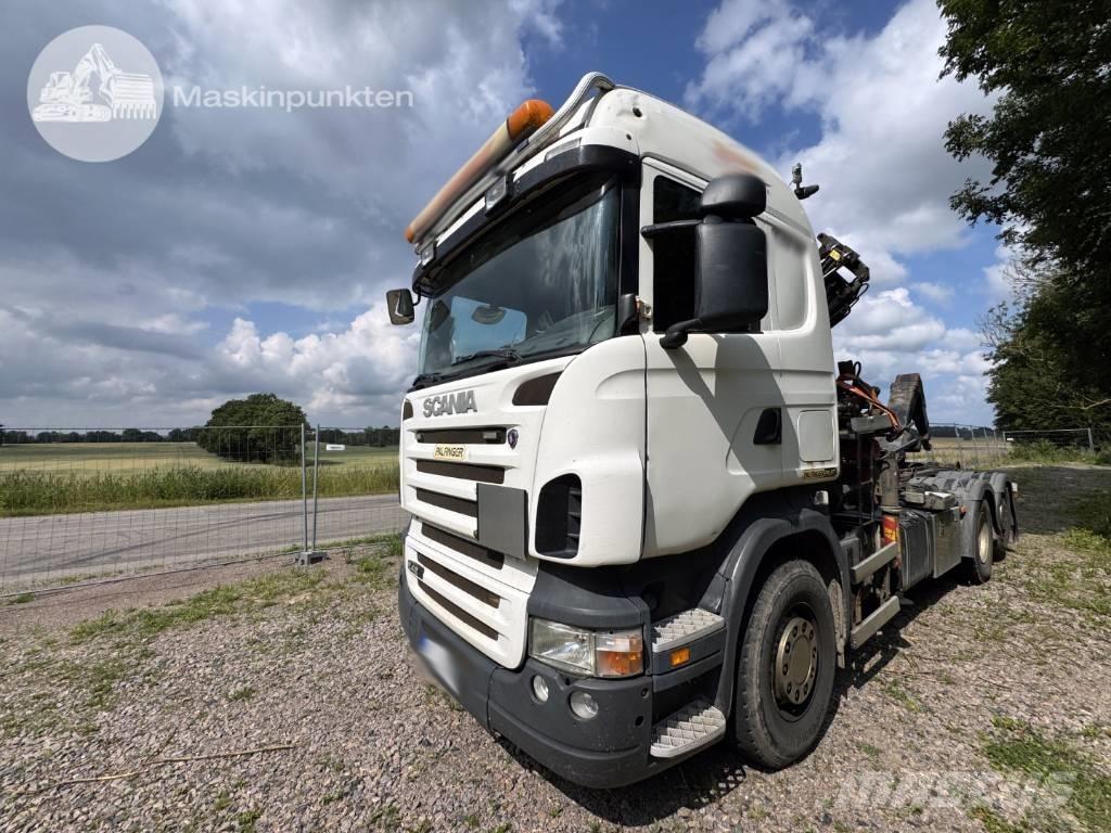Scania R 420 LB Araç üzeri vinçler