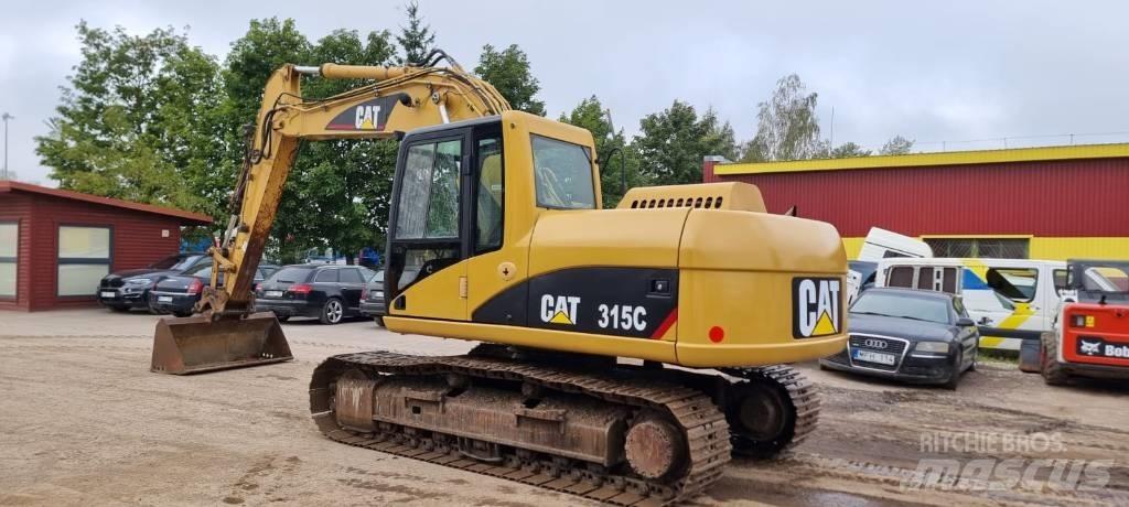 CAT 315 C Paletli ekskavatörler