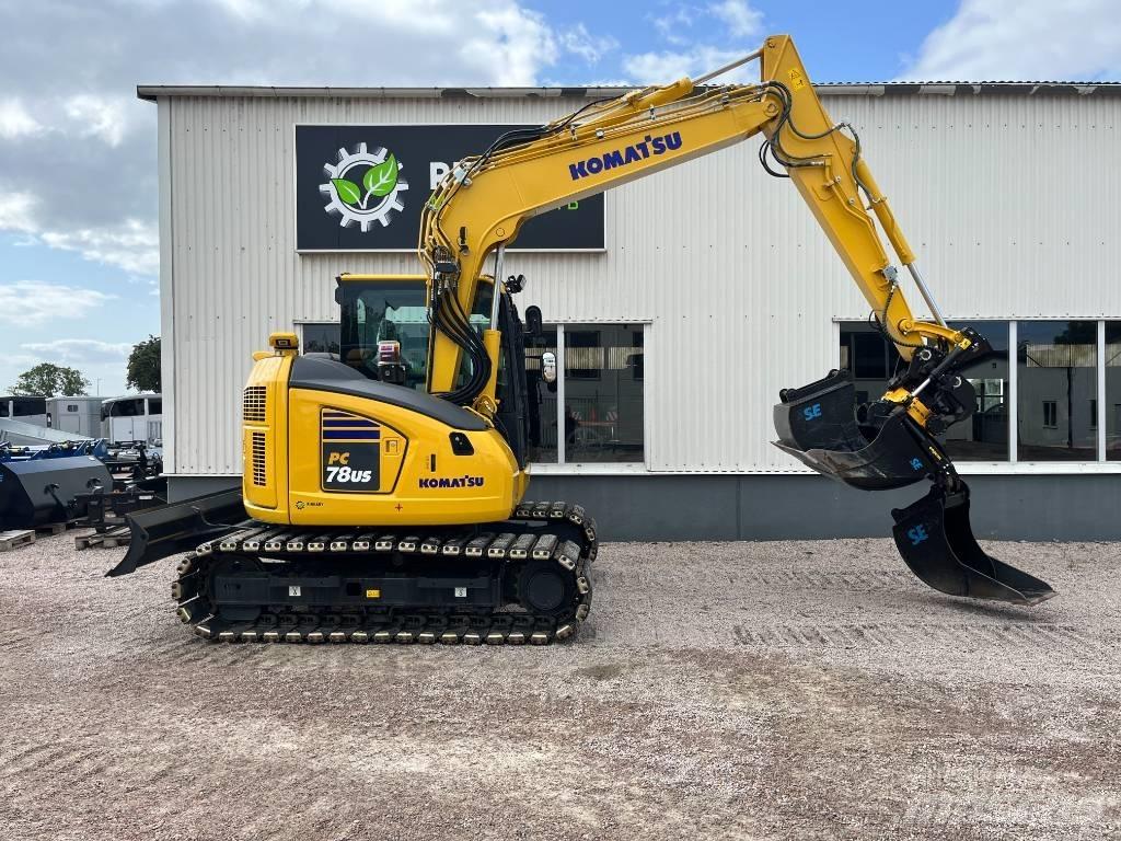 Komatsu PC78US-11E0 Midi ekskavatörler 7 - 12 t