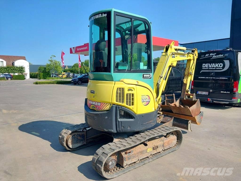 Yanmar Vio 25-4 Mini ekskavatörler, 7 tona dek