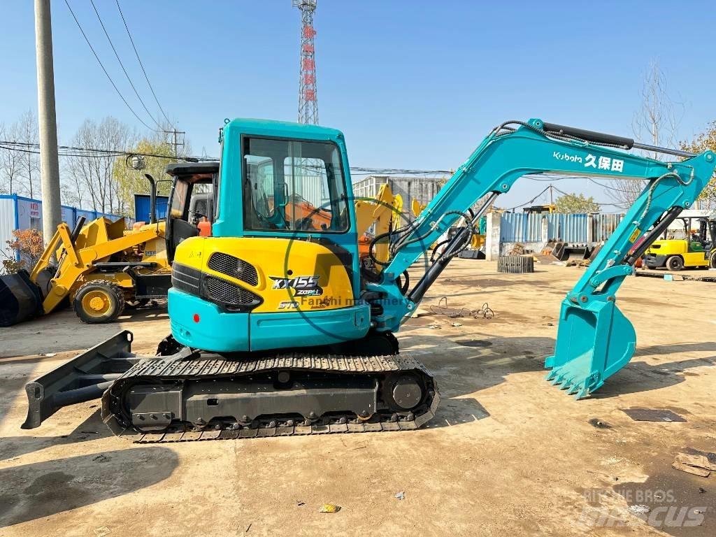 Kubota KX 155 Mini ekskavatörler, 7 tona dek