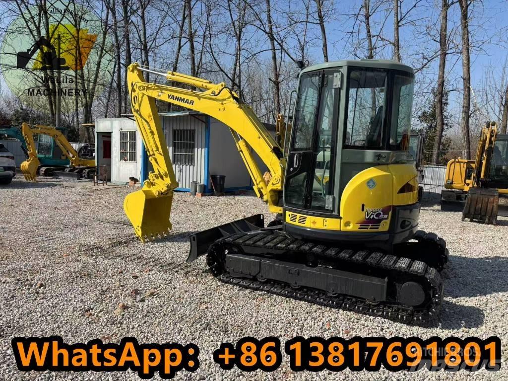 Yanmar Vio 55 Mini ekskavatörler, 7 tona dek