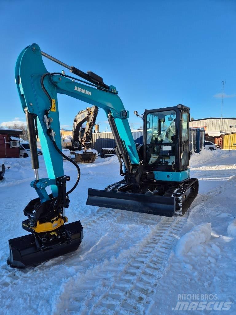 Airman AX55U-7 Mini ekskavatörler, 7 tona dek