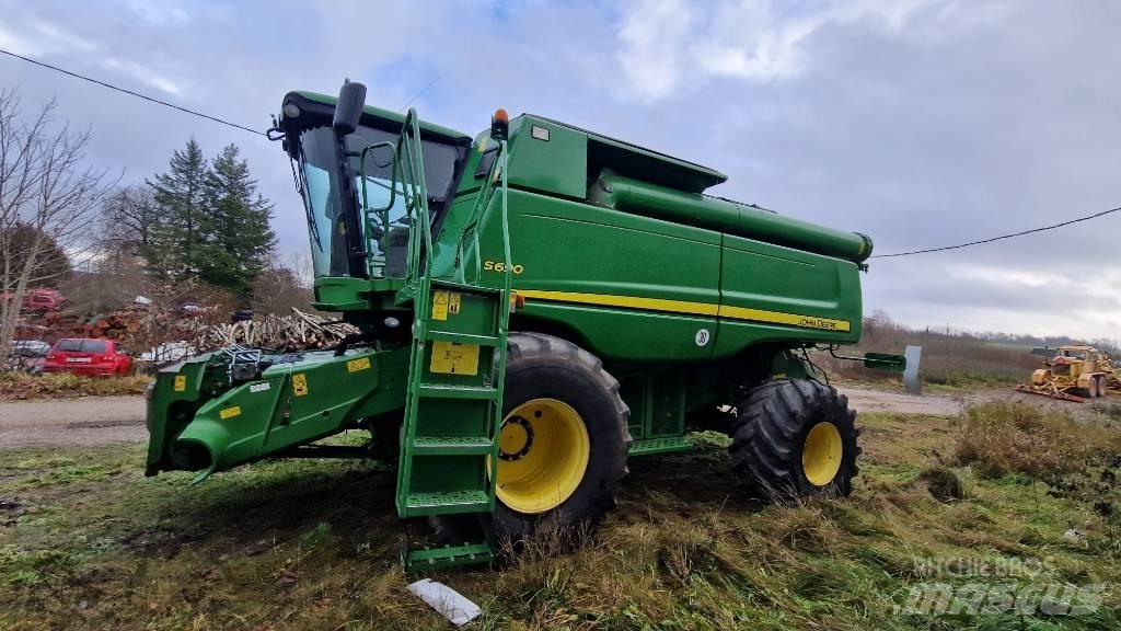 John Deere S 690 Biçerdöverler