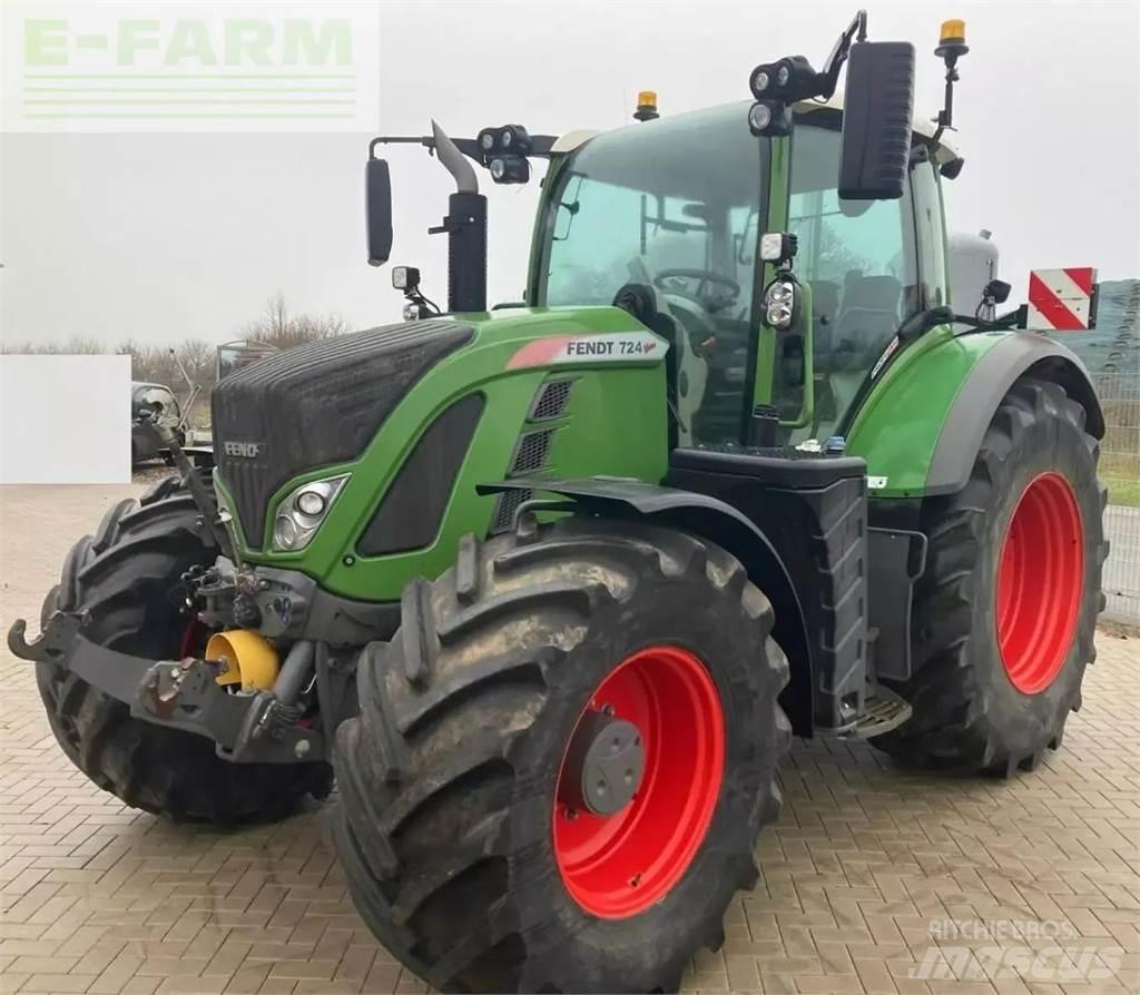 Fendt 724 s4 profi+ Traktörler