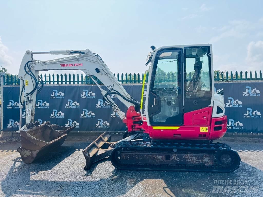 Takeuchi TB 260 Mini ekskavatörler, 7 tona dek