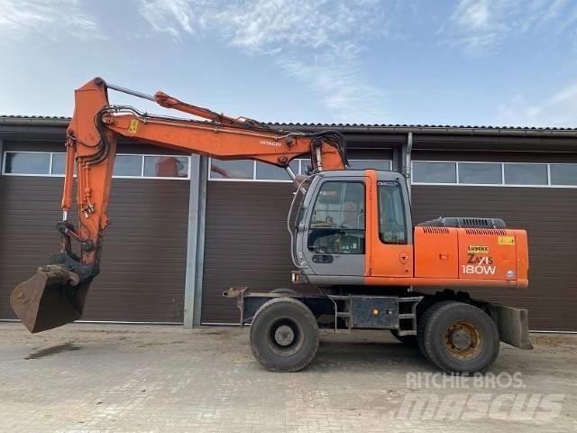 Hitachi ZX 180 W Lastik tekerli ekskavatörler